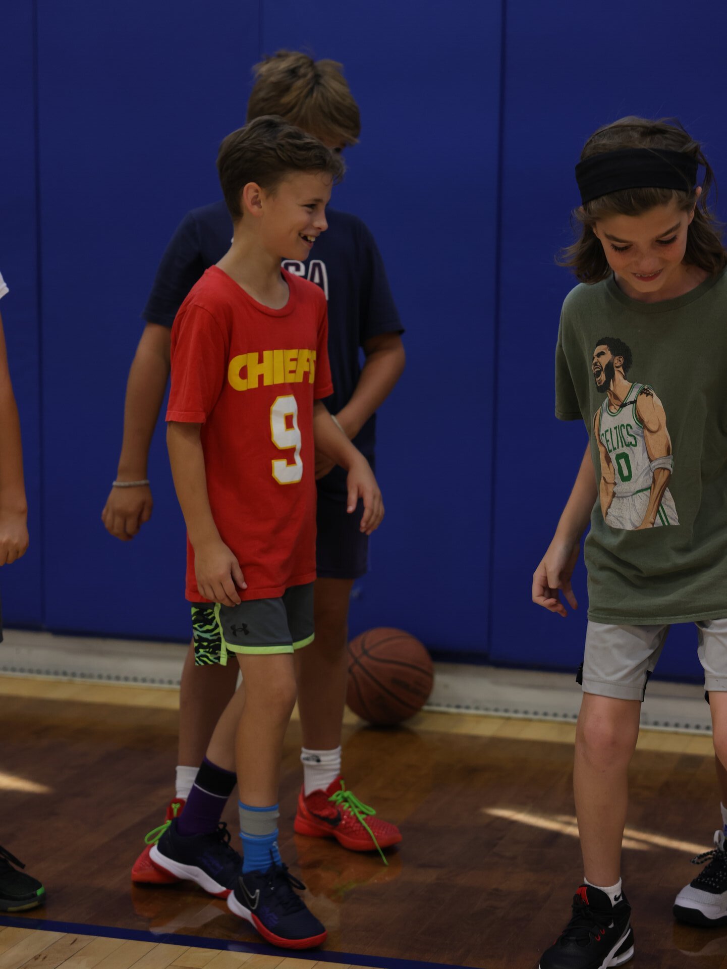 Group training session at Boston Elite camp